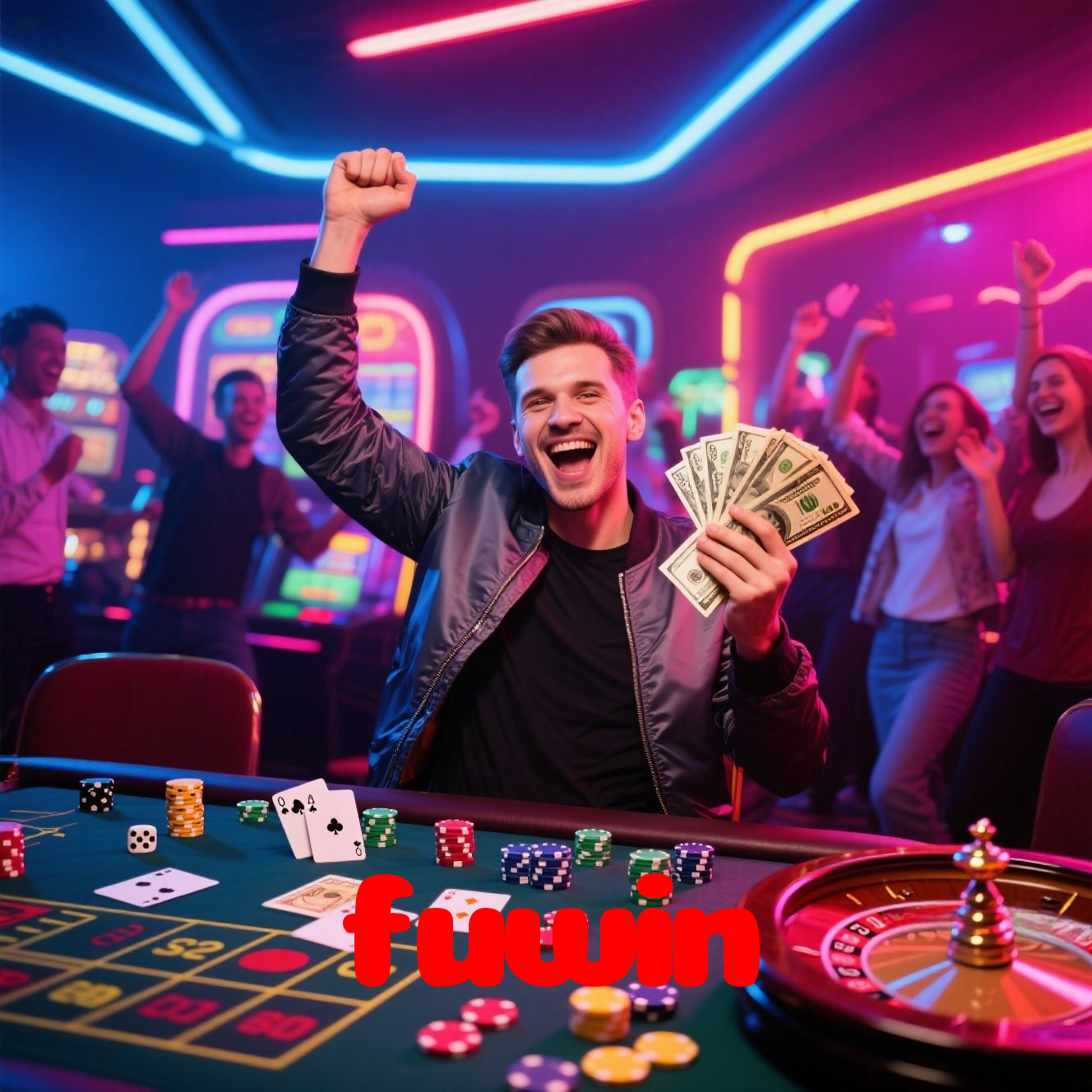 fuwin：Jogue poker, aposte no futebol e vença com grandes prêmios!